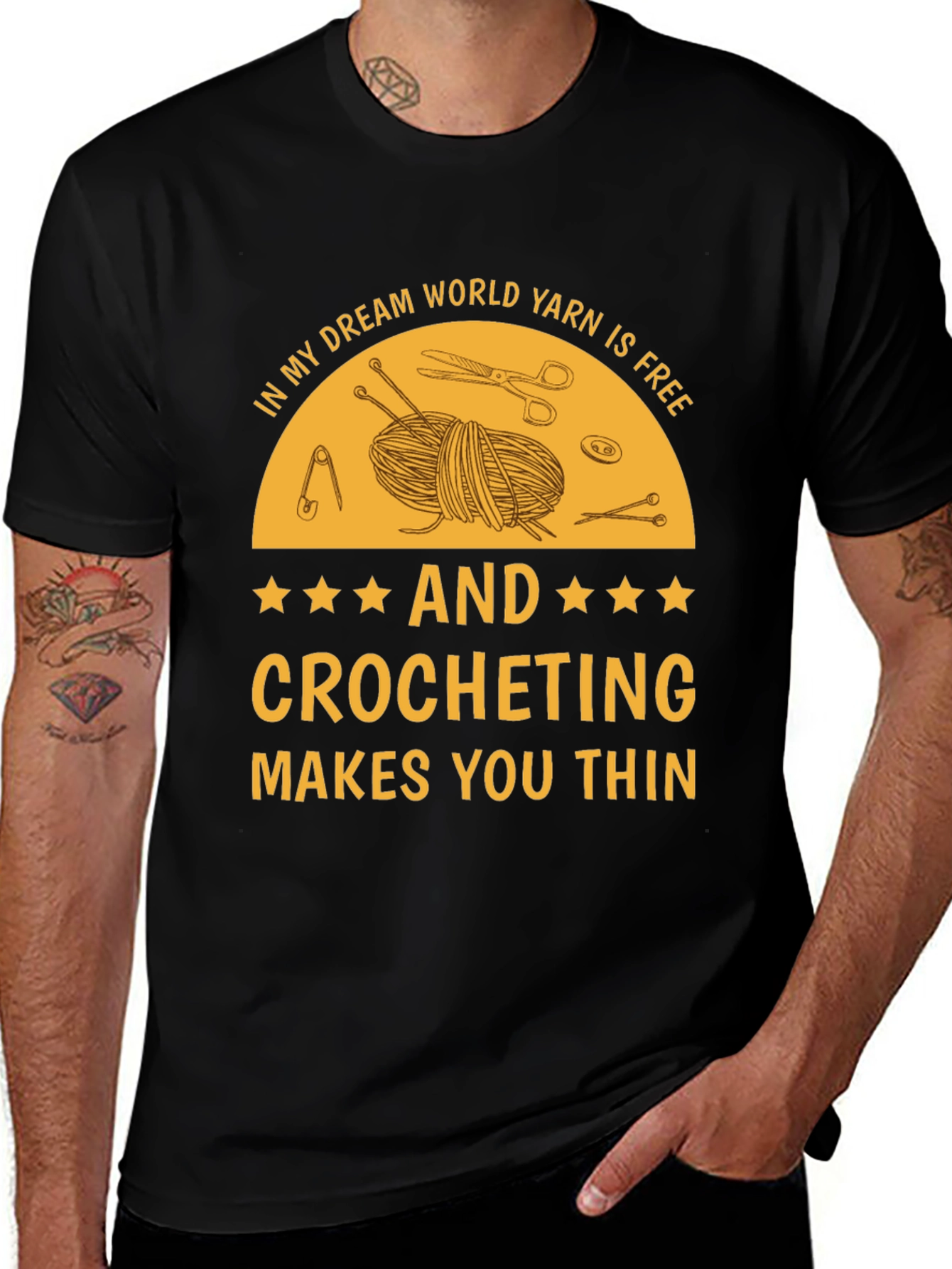 Crocheting Dream World T-Shirt
