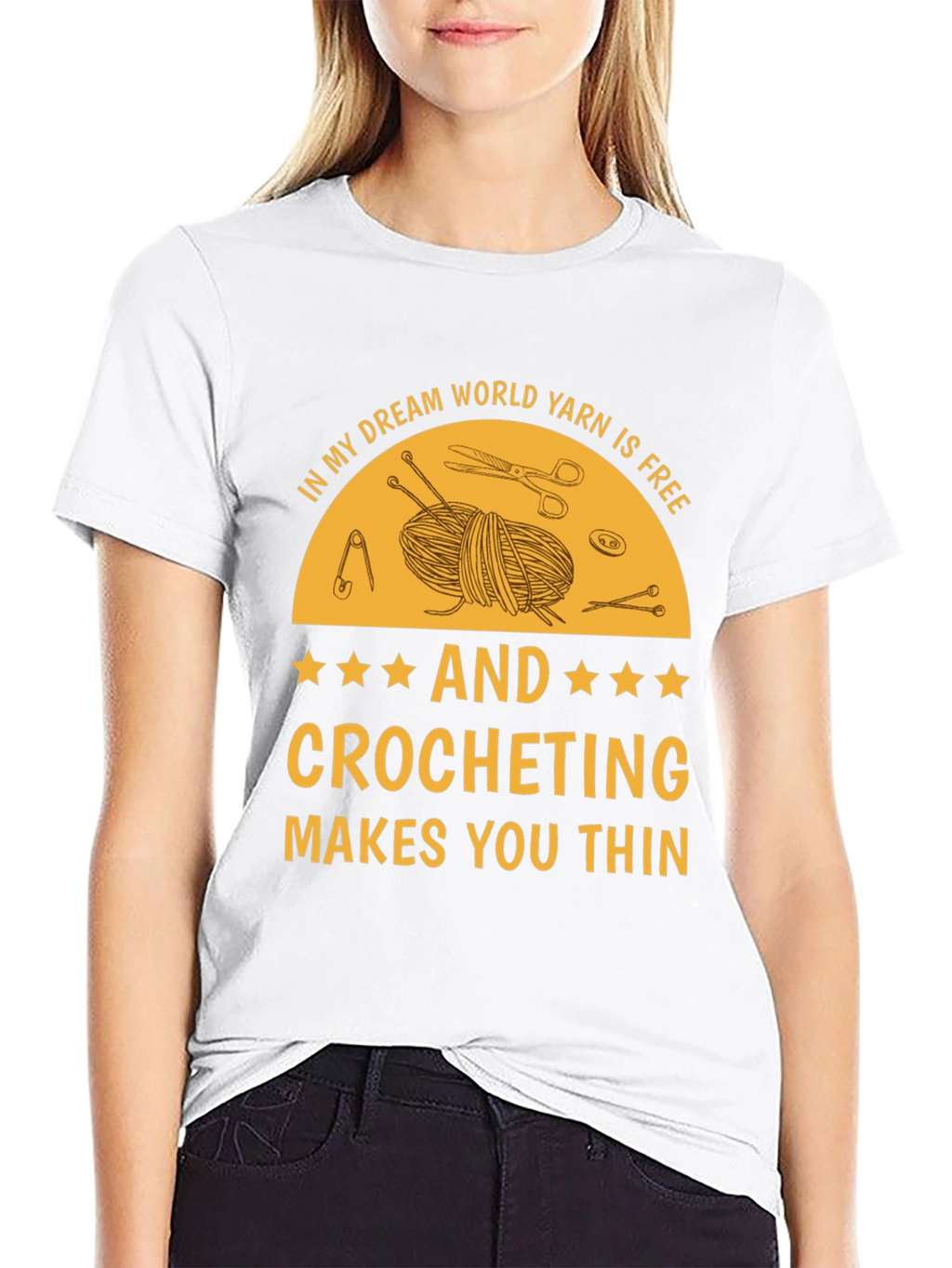 Crocheting Dream World T-Shirt