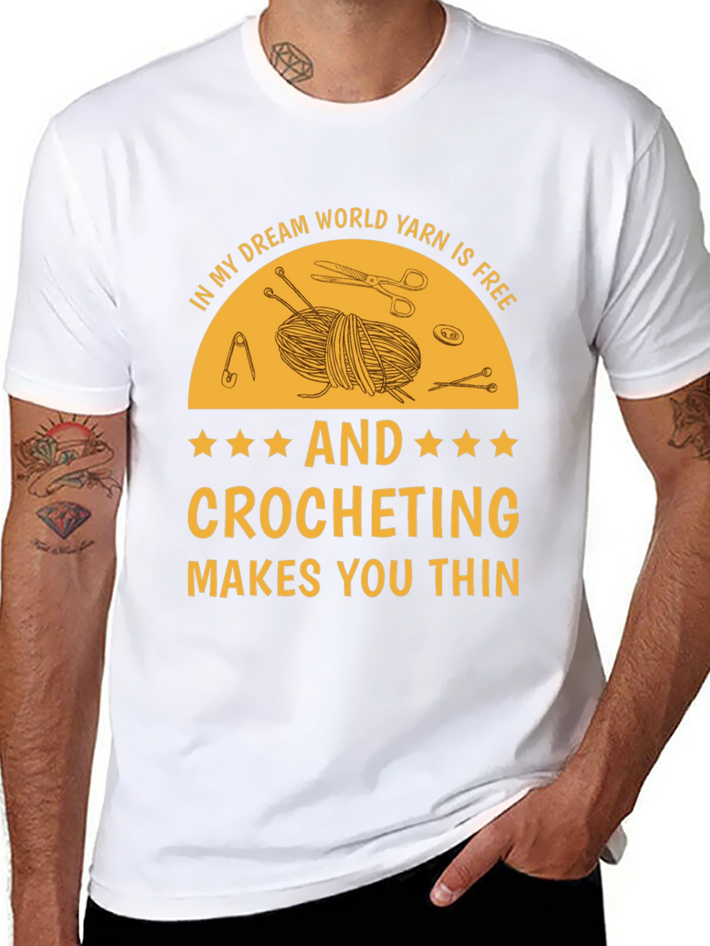 Crocheting Dream World T-Shirt