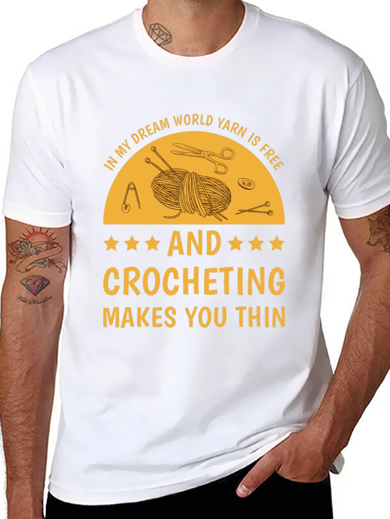 Crocheting Dream World T-Shirt