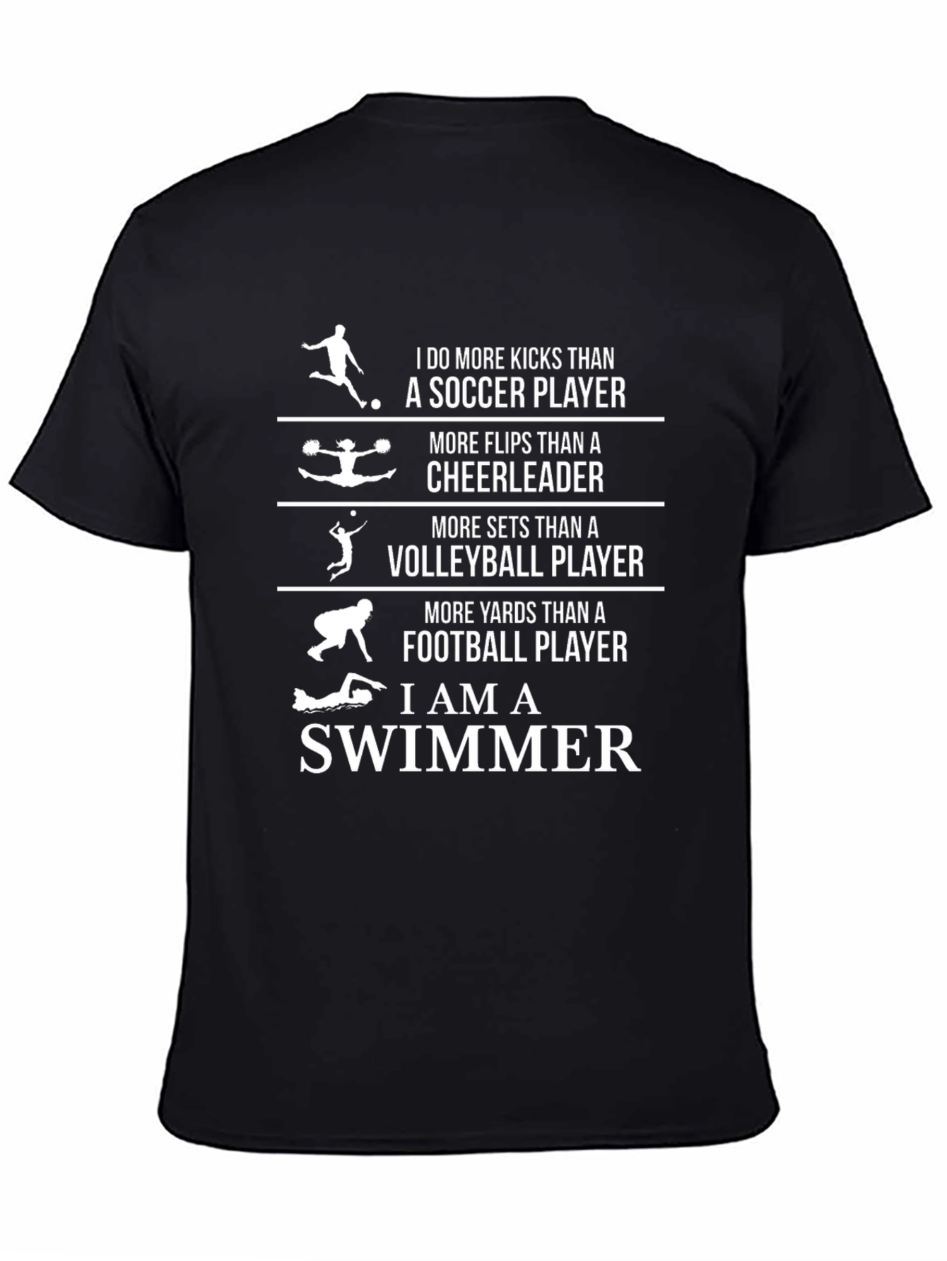 I Am A Swimmer T-Shirt - Athlete Pride