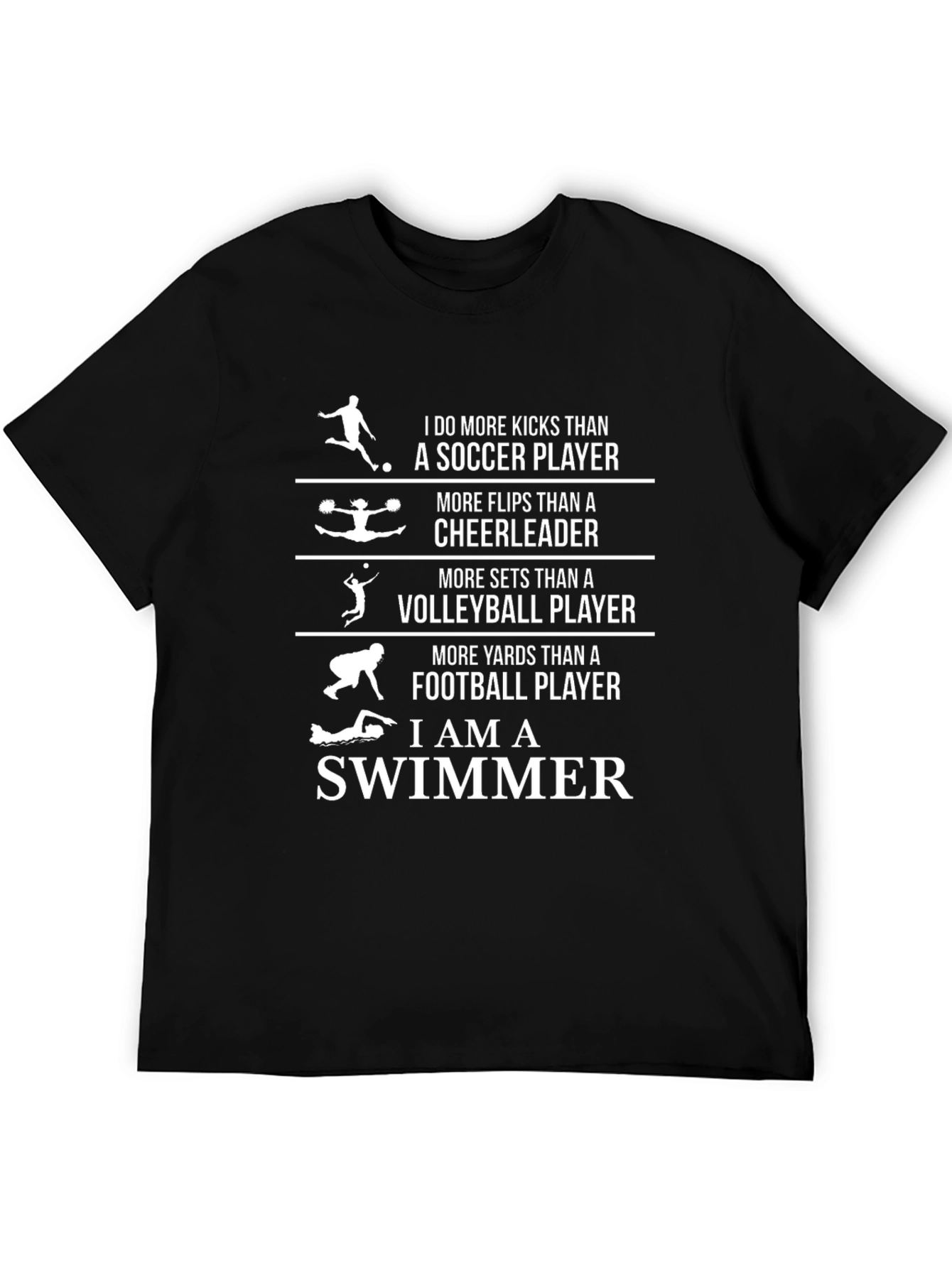 I Am A Swimmer T-Shirt - Athlete Pride
