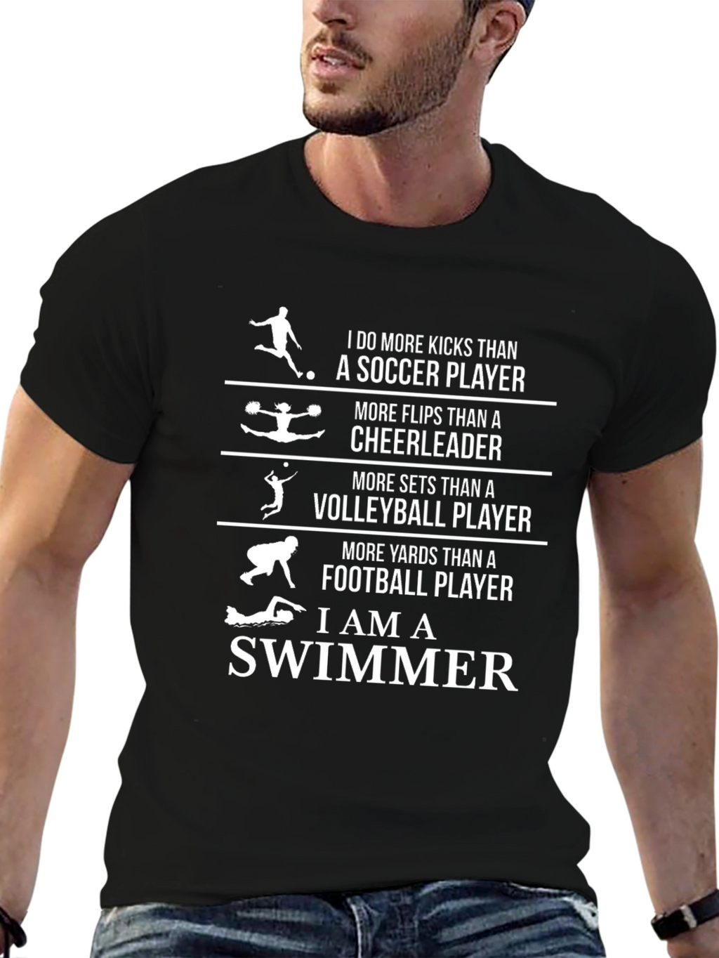 I Am A Swimmer T-Shirt - Athlete Pride