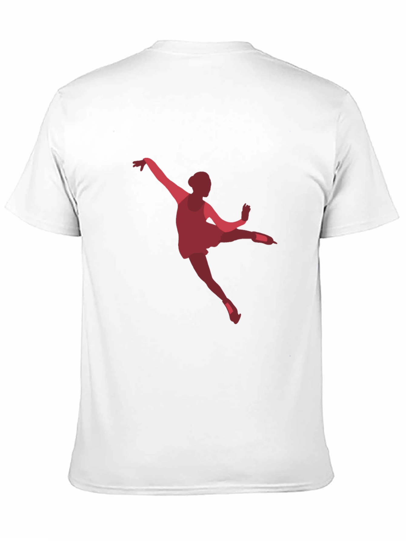 Ballerina Graphic Tee - Black Cotton Casual T-Shirt