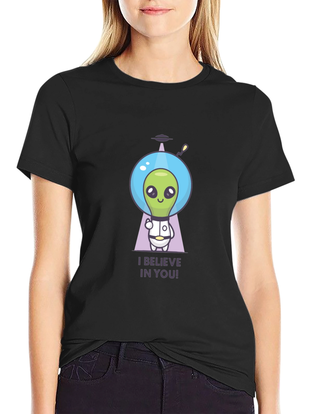 Believe in You Alien T-Shirt