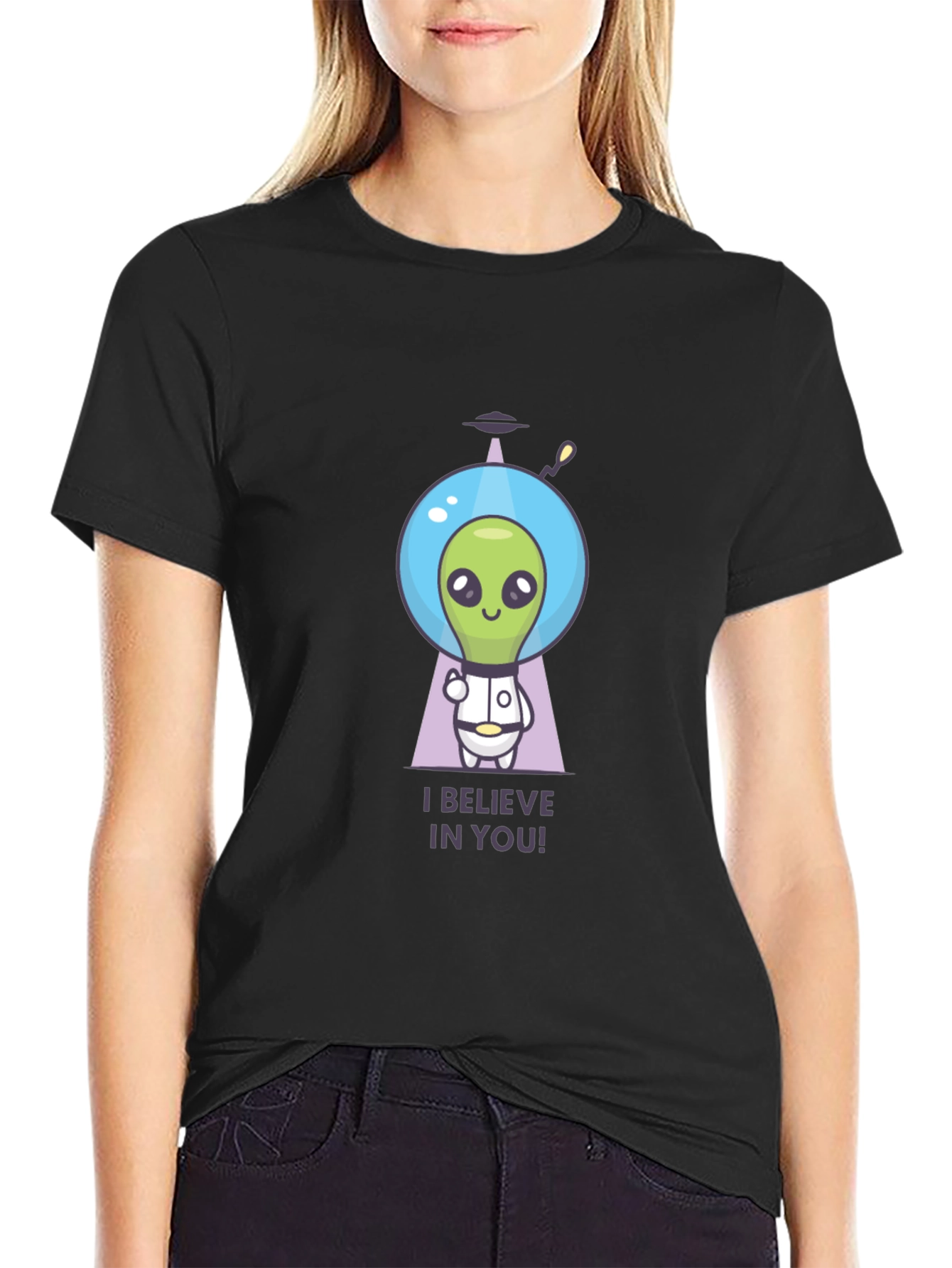 Believe in You Alien T-Shirt