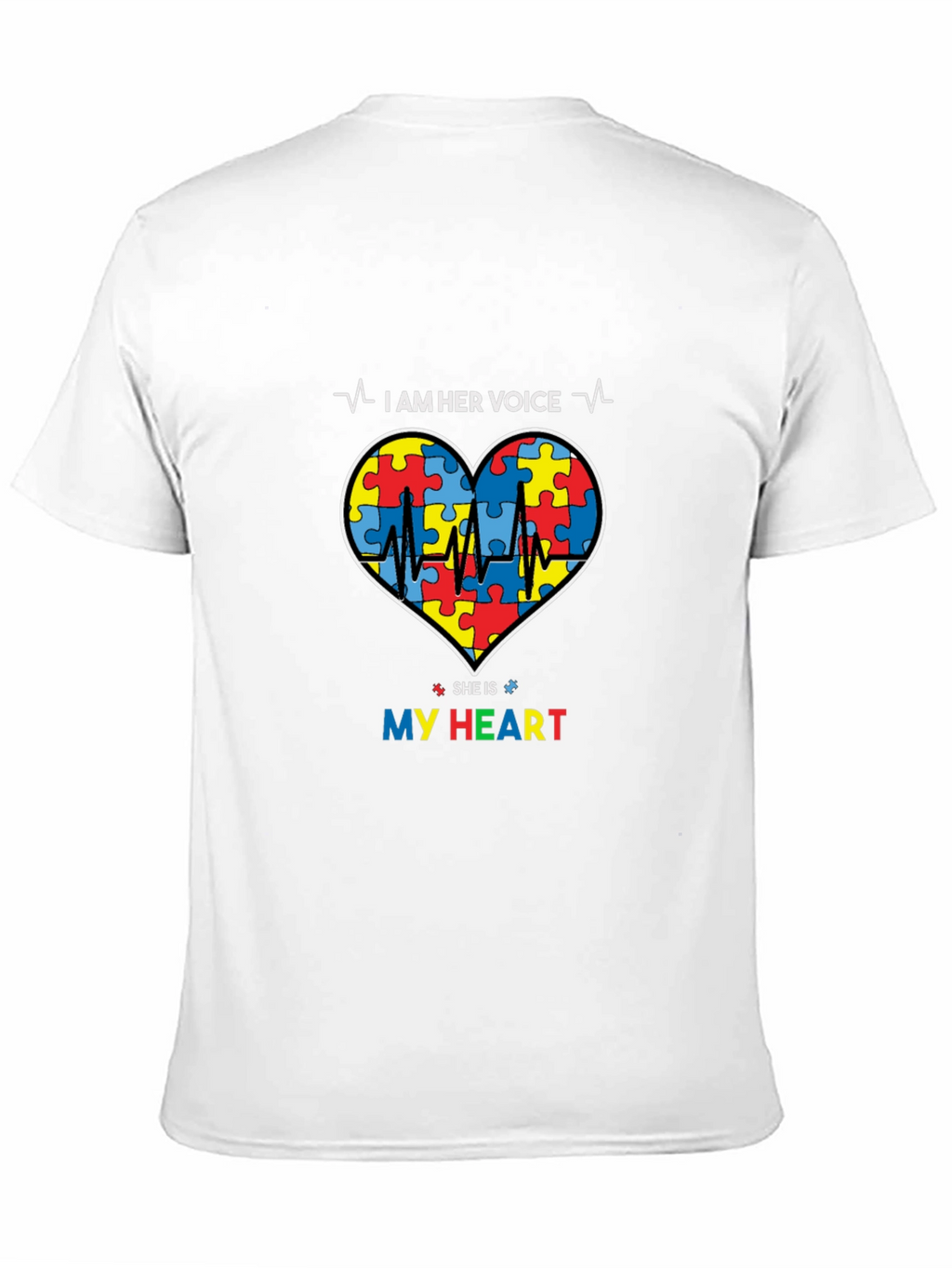 I Am Her Voice Autism Awareness T-Shirt