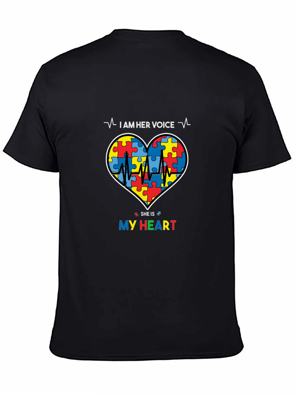 I Am Her Voice Autism Awareness T-Shirt