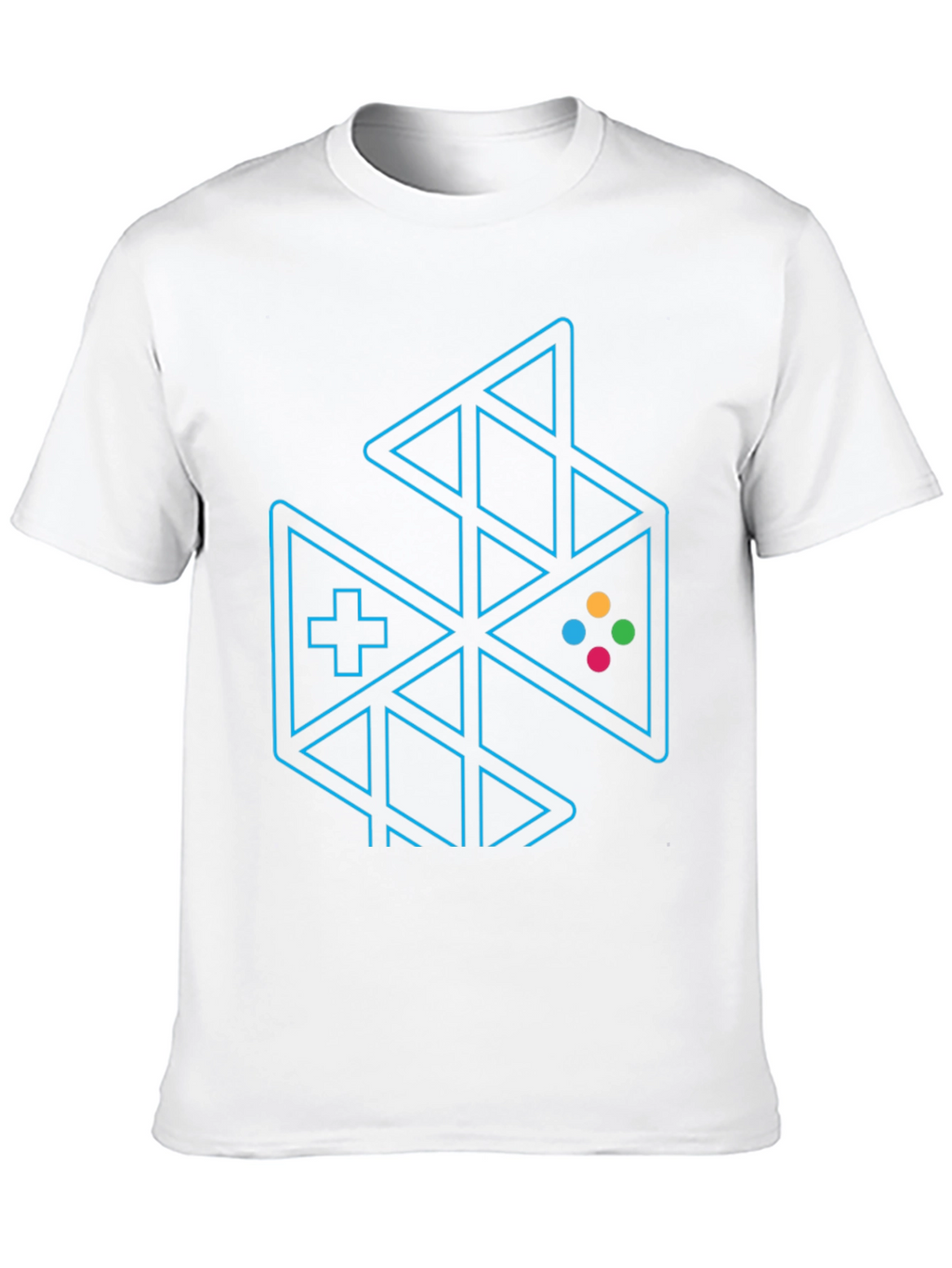 Gaming Controller Graphic Tee - Black