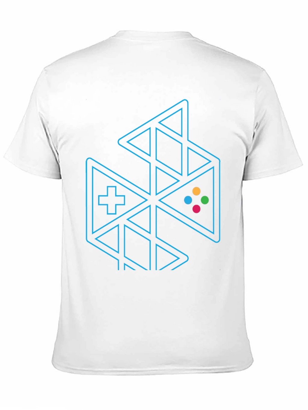 Gaming Controller Graphic Tee - Black