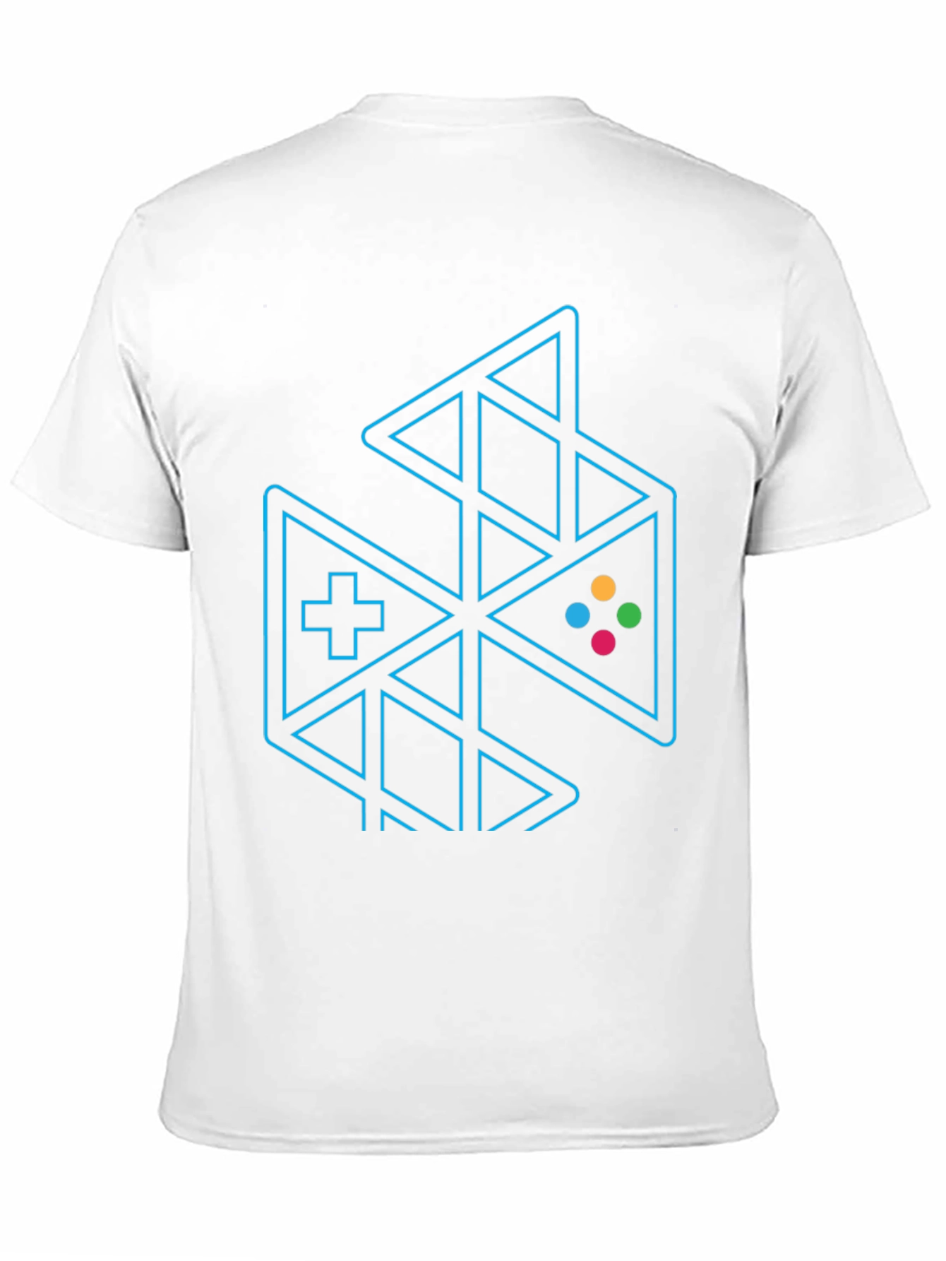 Gaming Controller Graphic Tee - Black