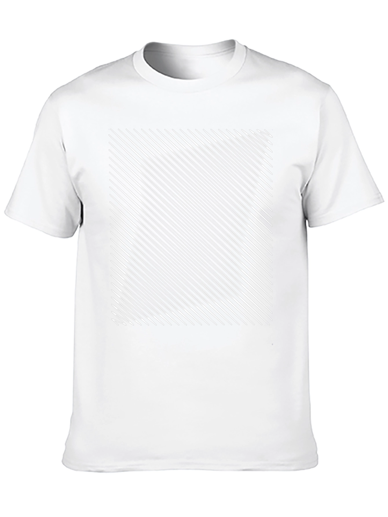 Optical Illusion Black Graphic Tee Shirt