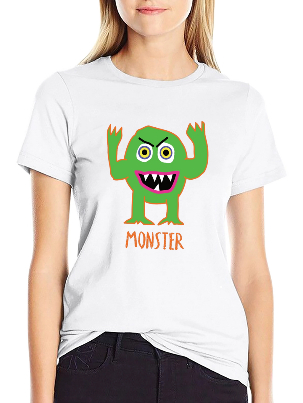 Monster Graphic T-Shirt - Spooky Fun!