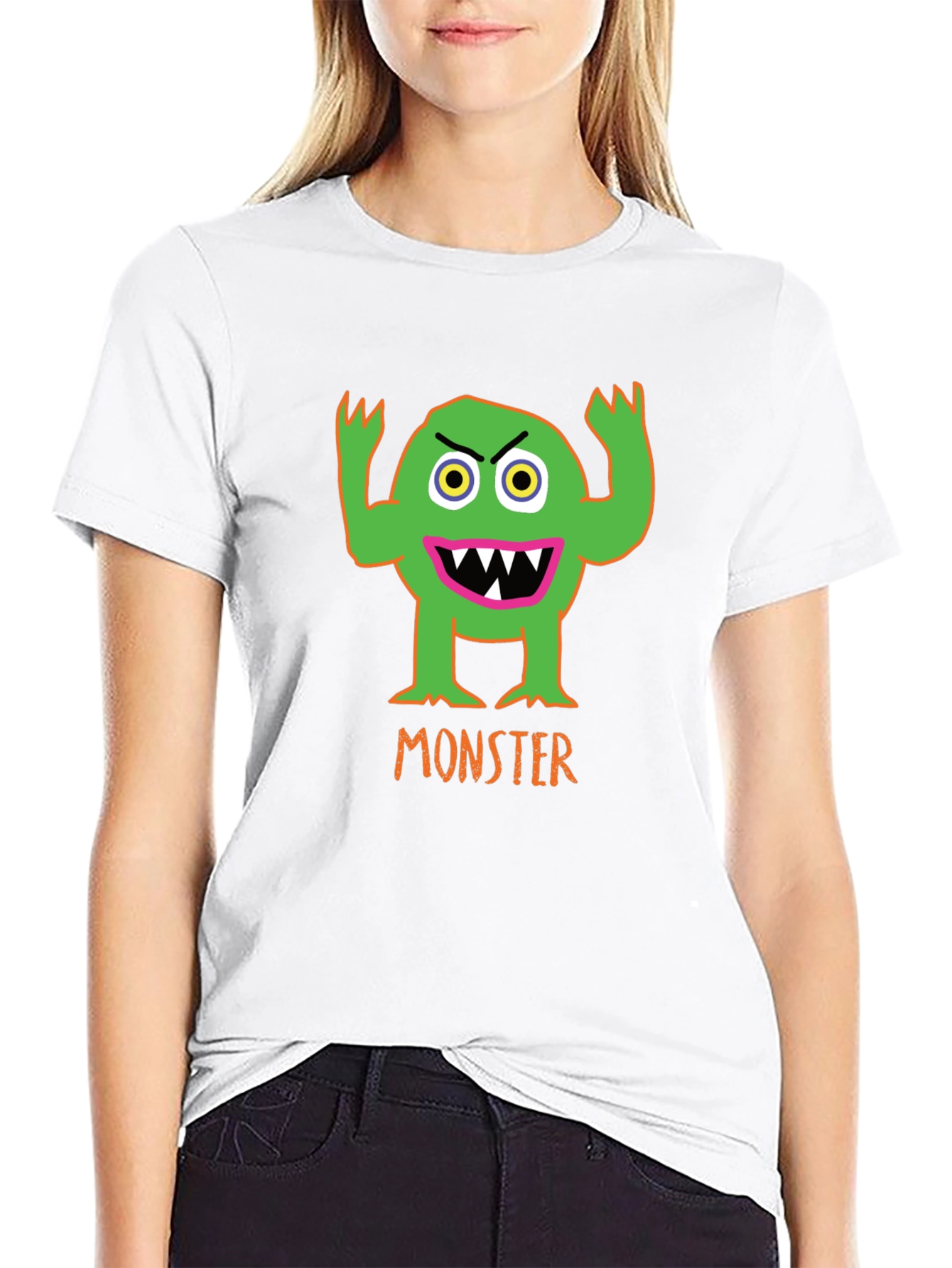 Monster Graphic T-Shirt - Spooky Fun!