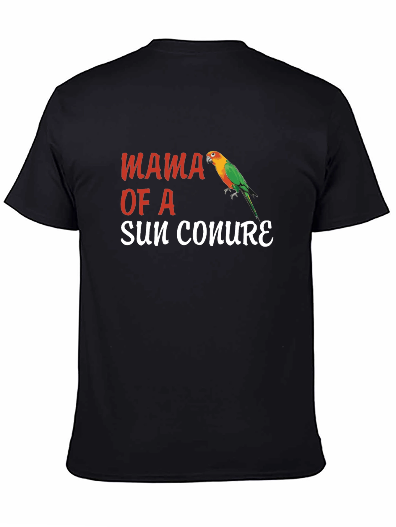 Mama of a Sun Conure T-Shirt Parrot Tee