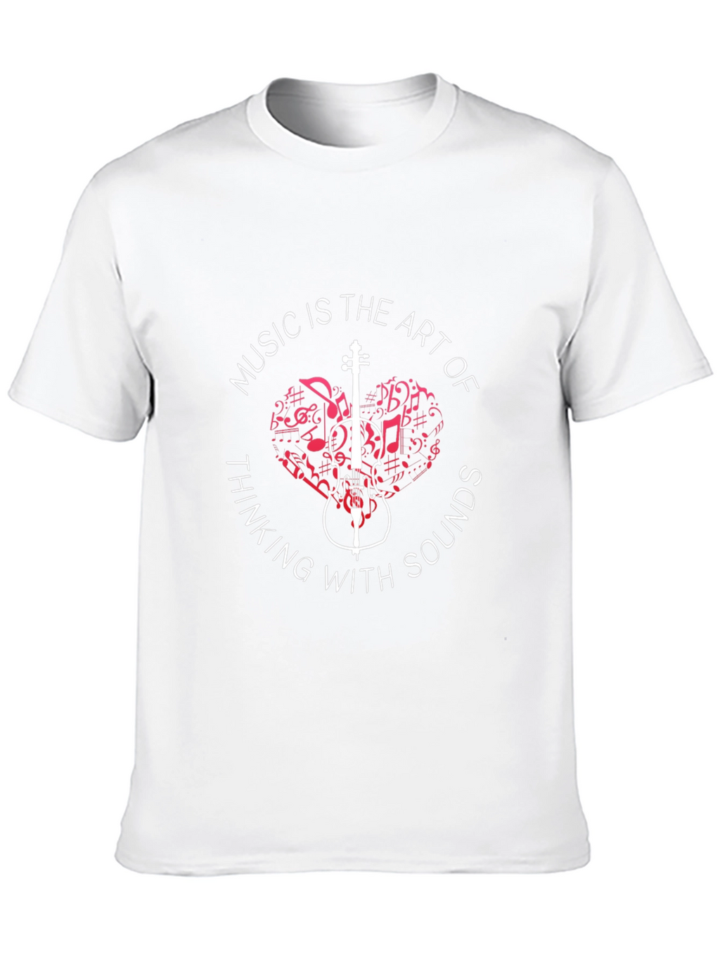 Music Art Sounds Graphic T-Shirt