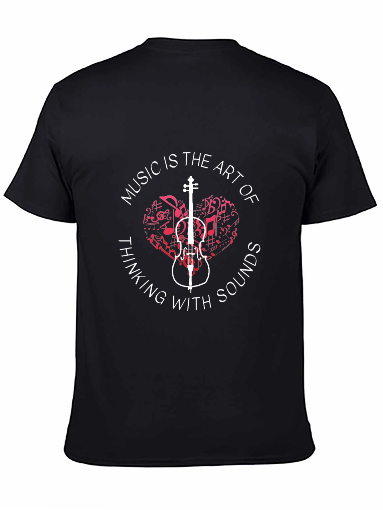 Music Art Sounds Graphic T-Shirt