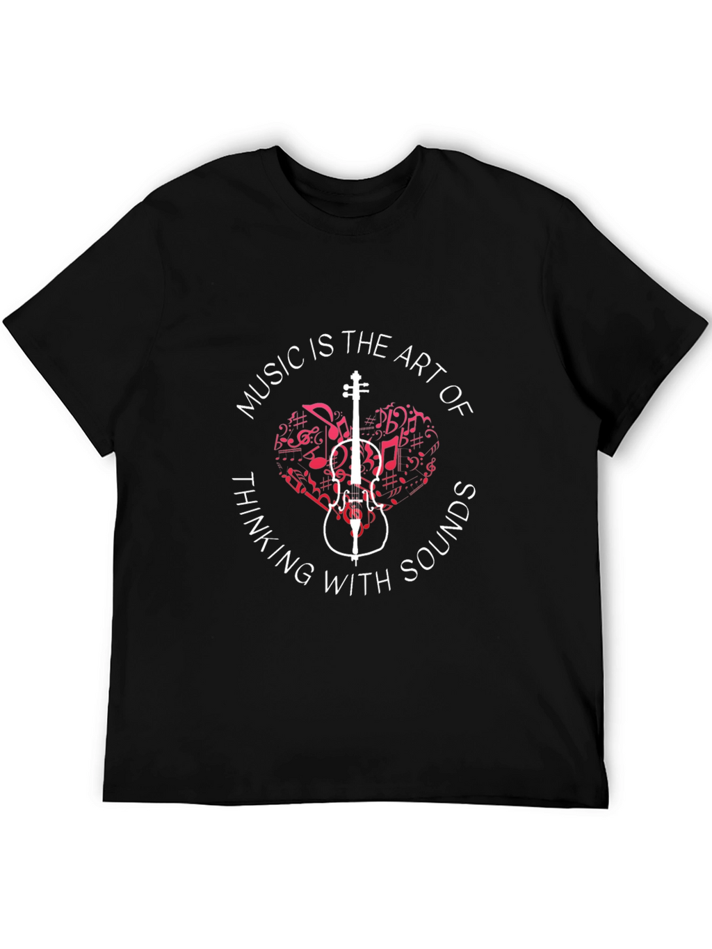 Music Art Sounds Graphic T-Shirt