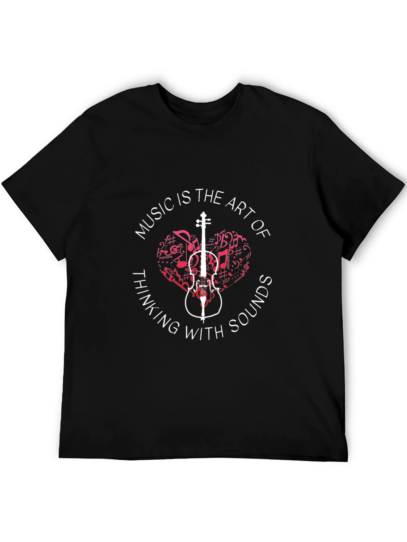 Music Art Sounds Graphic T-Shirt