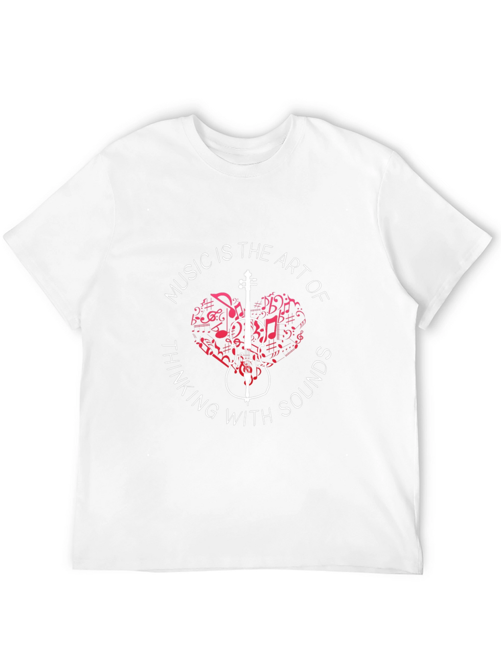 Music Art Sounds Graphic T-Shirt