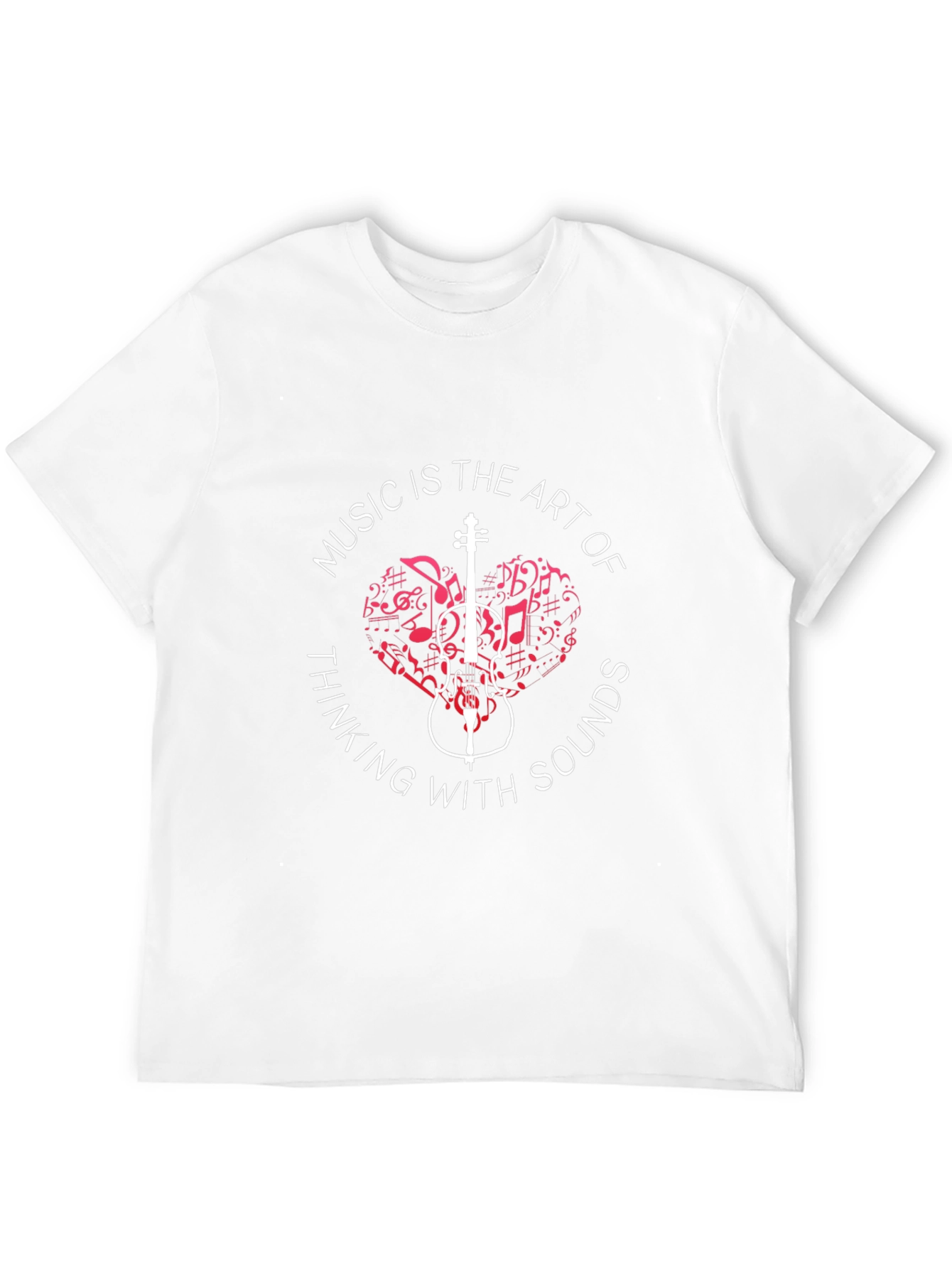 Music Art Sounds Graphic T-Shirt