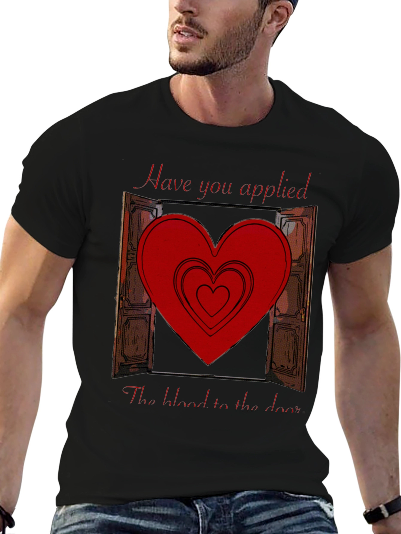 Have you applied the blood T-Shirt