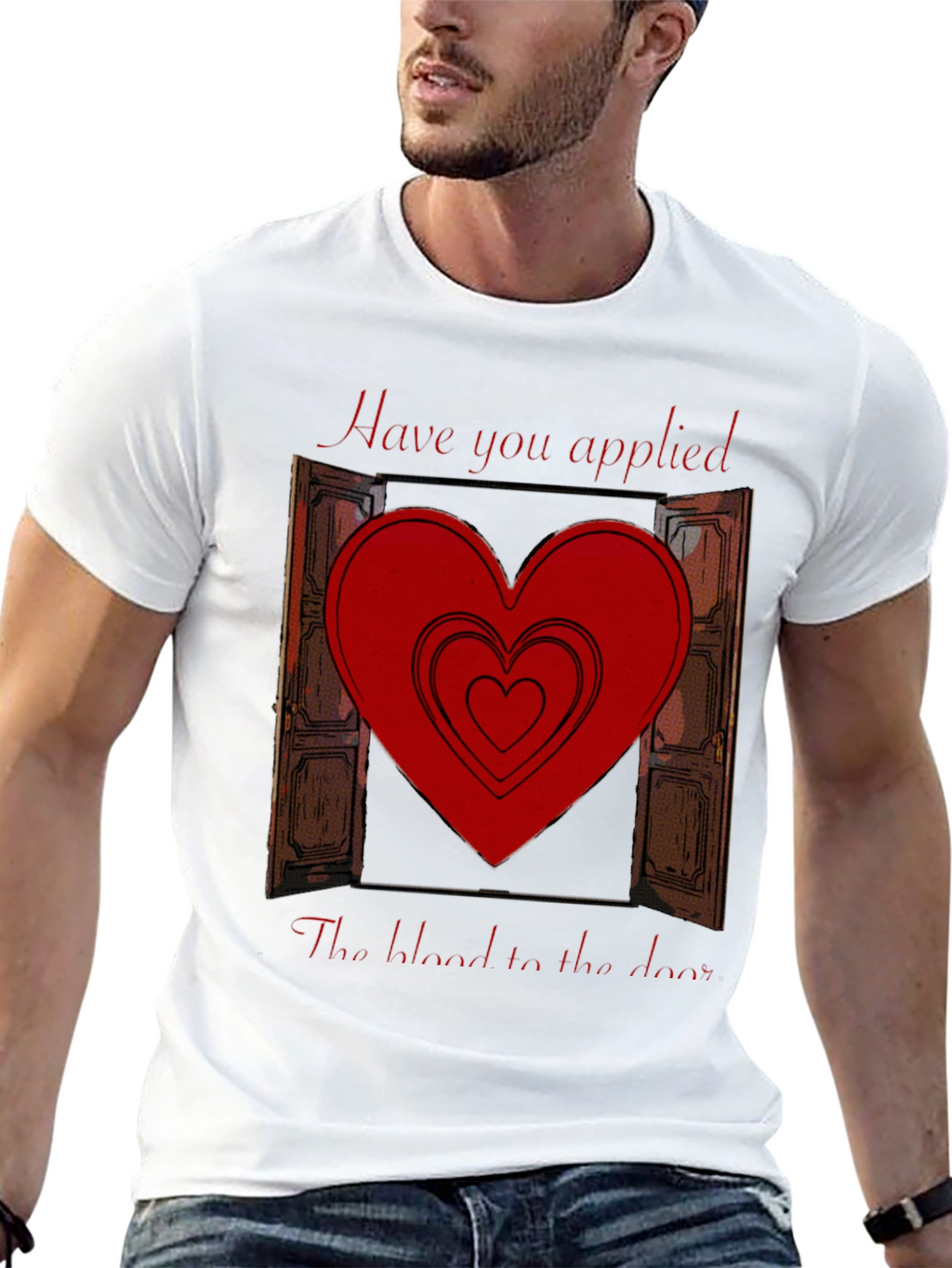 Have you applied the blood T-Shirt