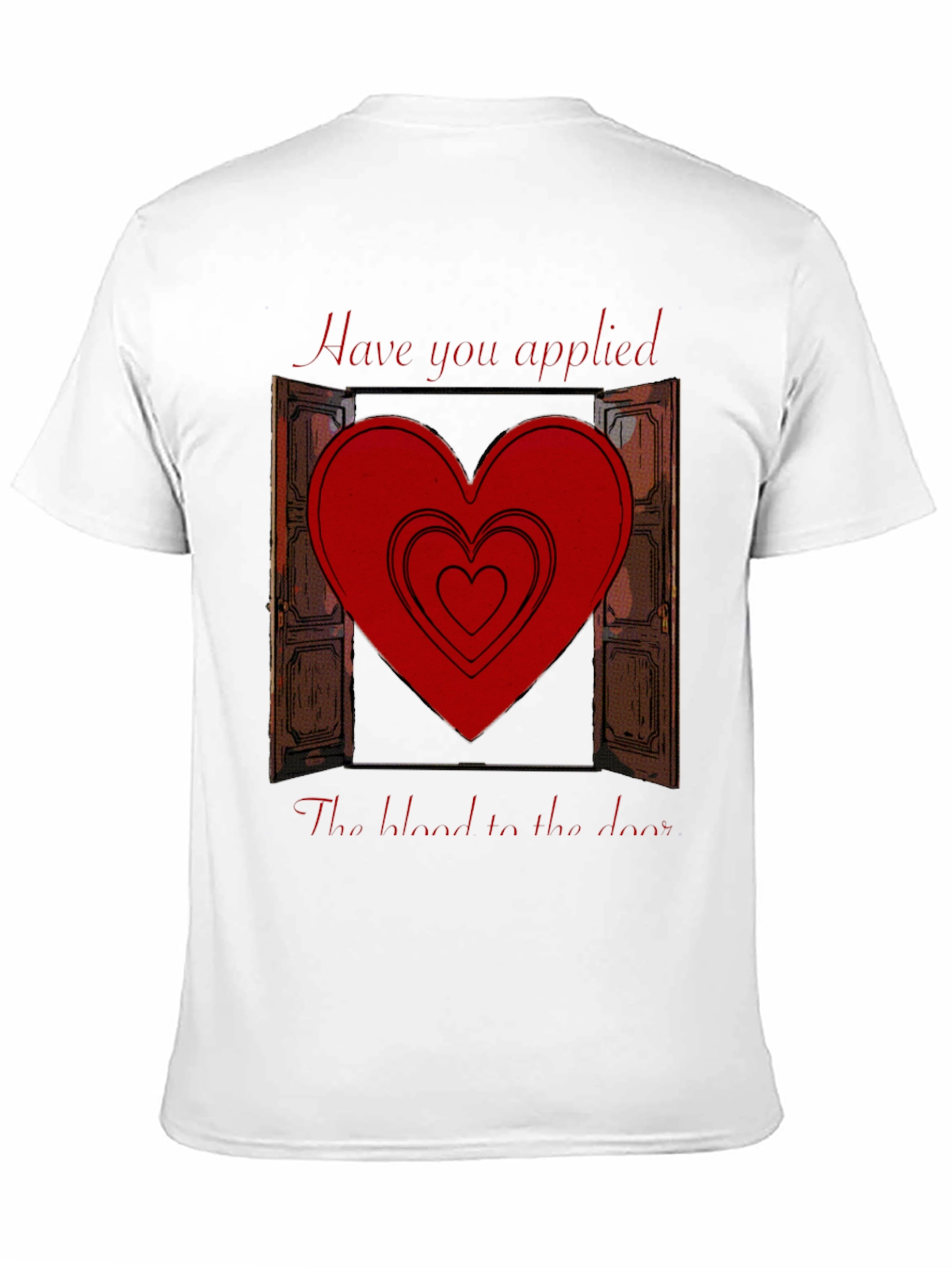Have you applied the blood T-Shirt