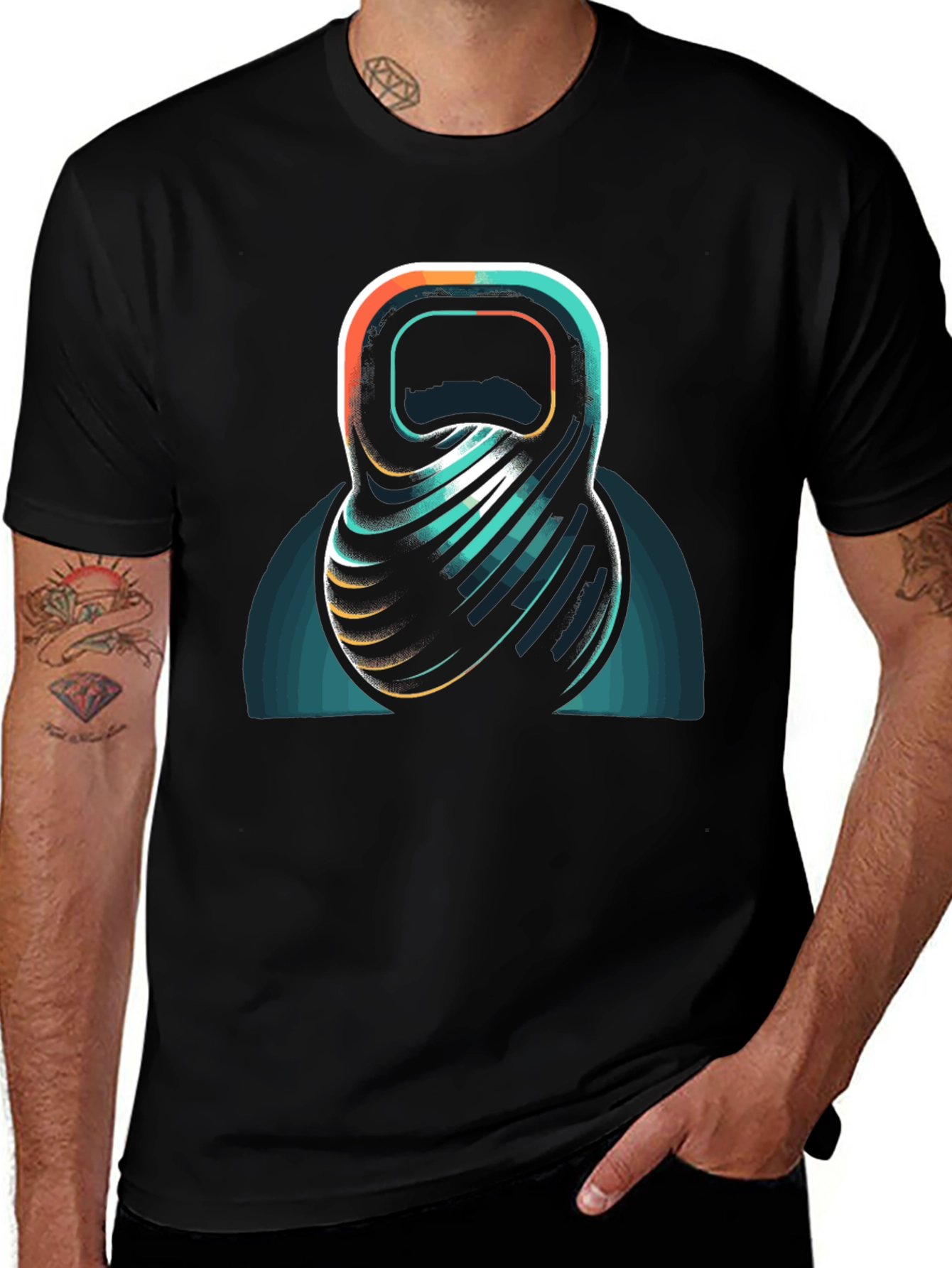 Kettlebell Graphic Tee - Fitness Inspired Design