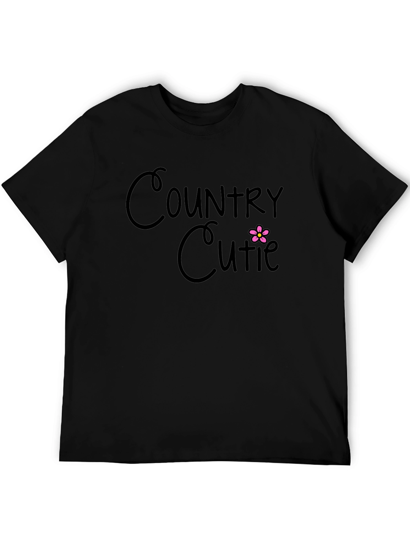 Country Cutie Black Graphic Tee