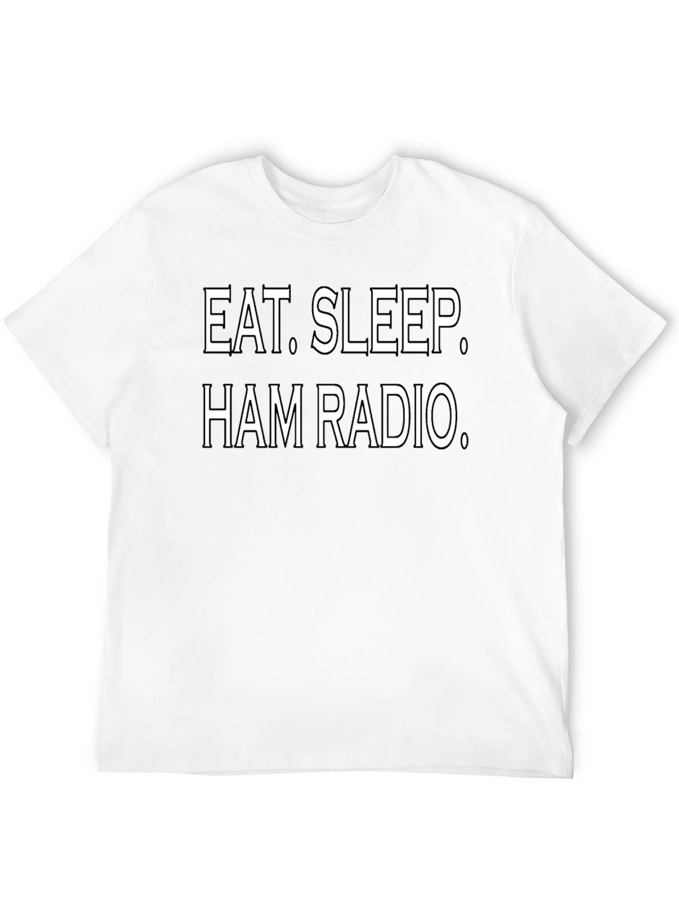 Eat Sleep Ham Radio T-Shirt - Hobbyist Tee