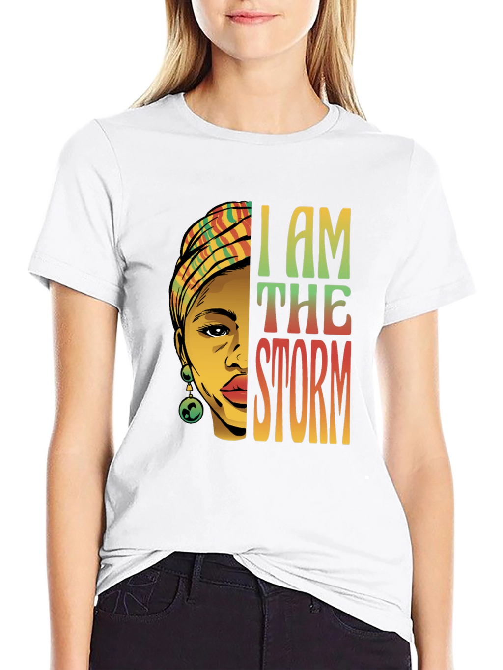 I Am The Storm Black T-Shirt