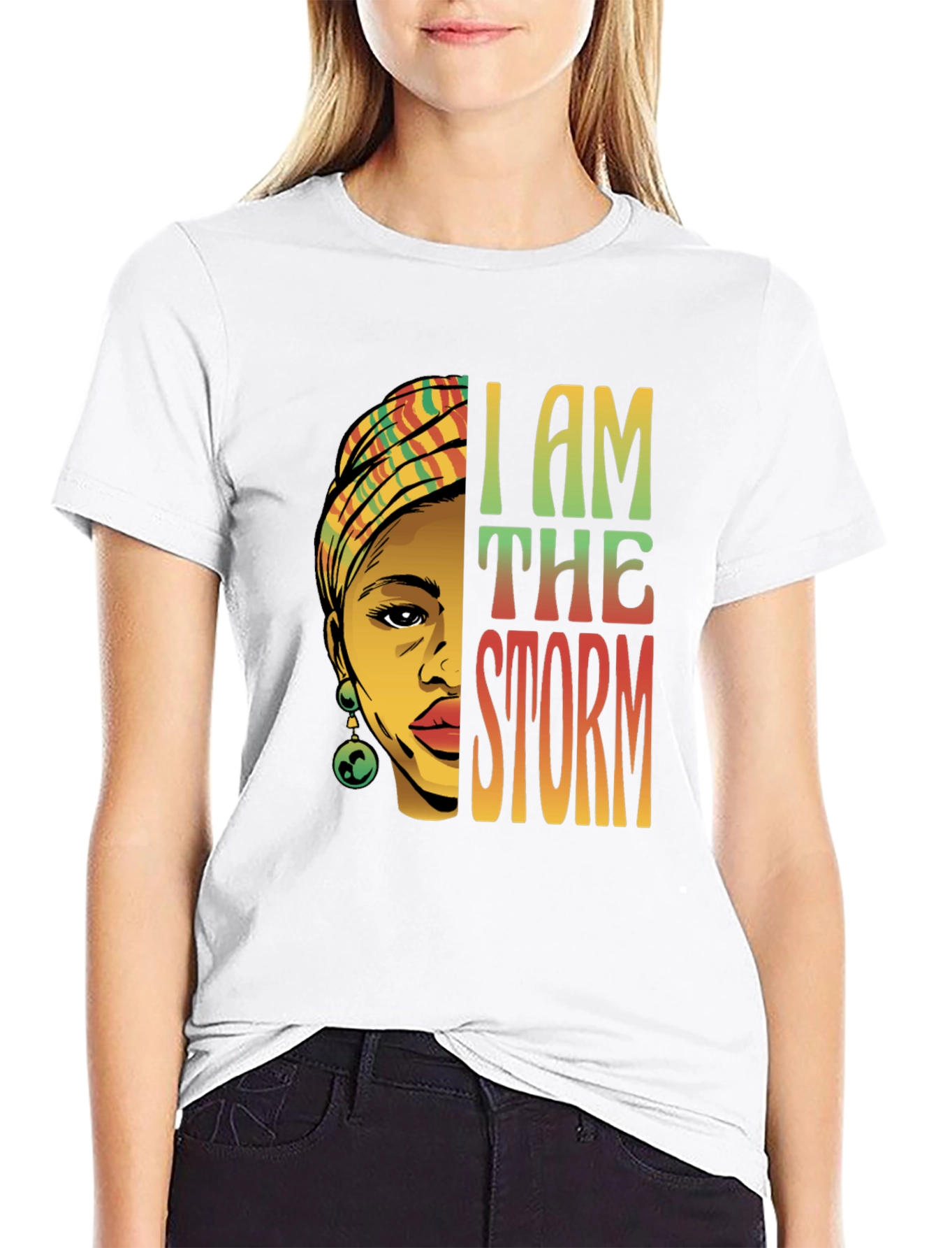 I Am The Storm Black T-Shirt