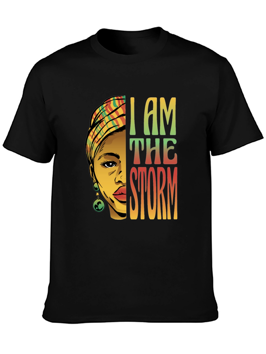 I Am The Storm Black T-Shirt