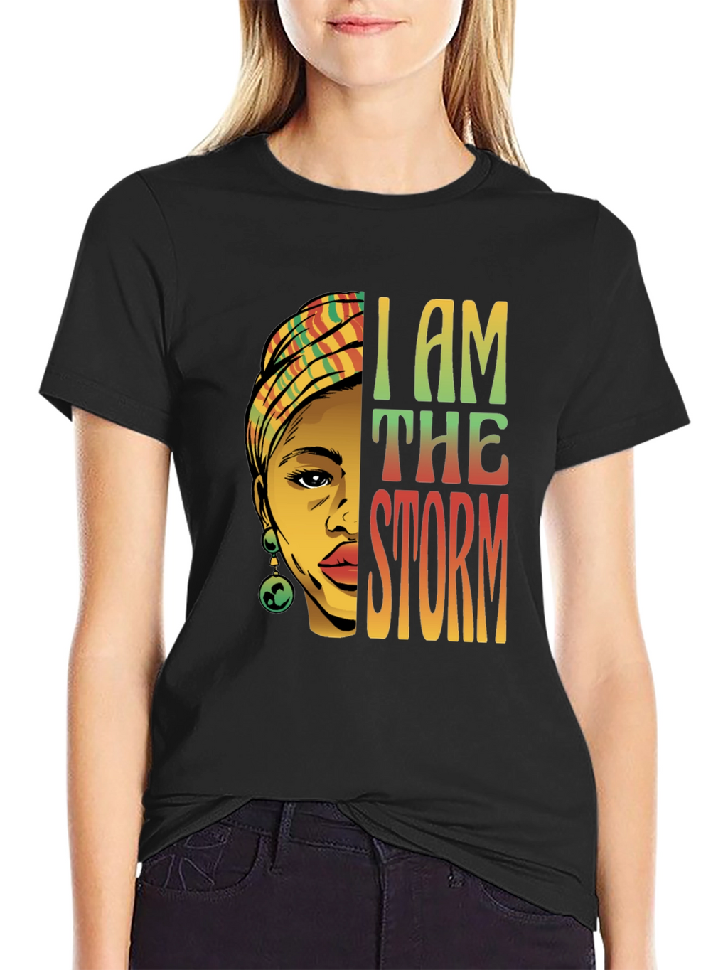 I Am The Storm Black T-Shirt