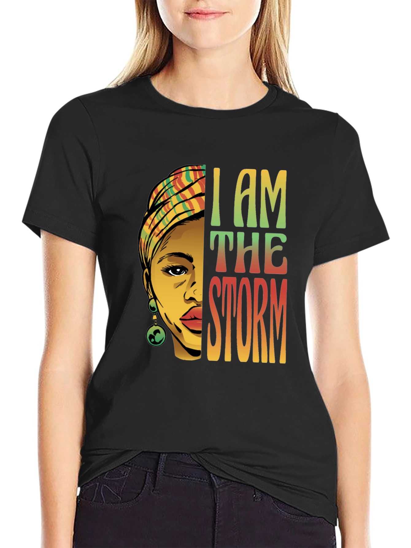 I Am The Storm Black T-Shirt