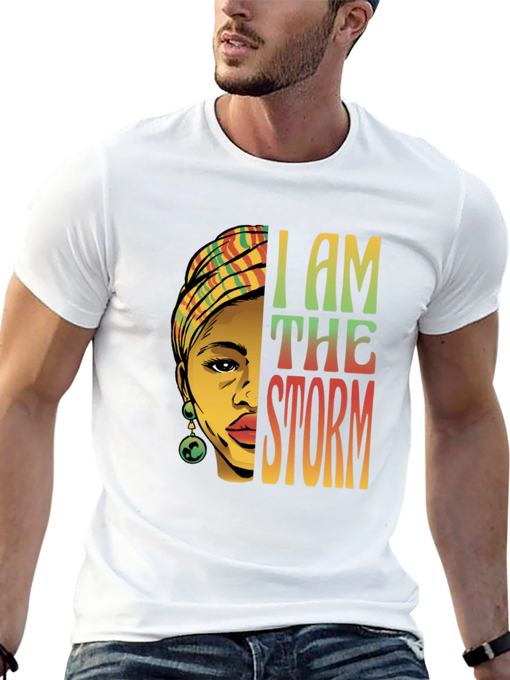 I Am The Storm Black T-Shirt