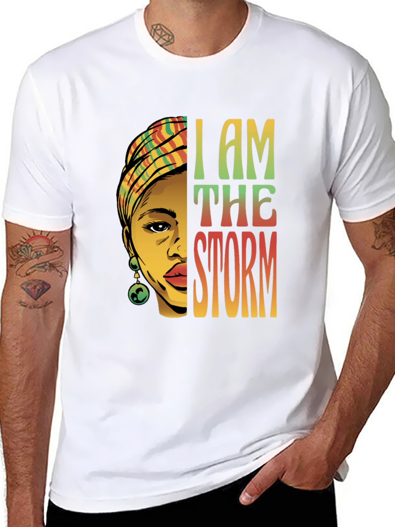 I Am The Storm Black T-Shirt