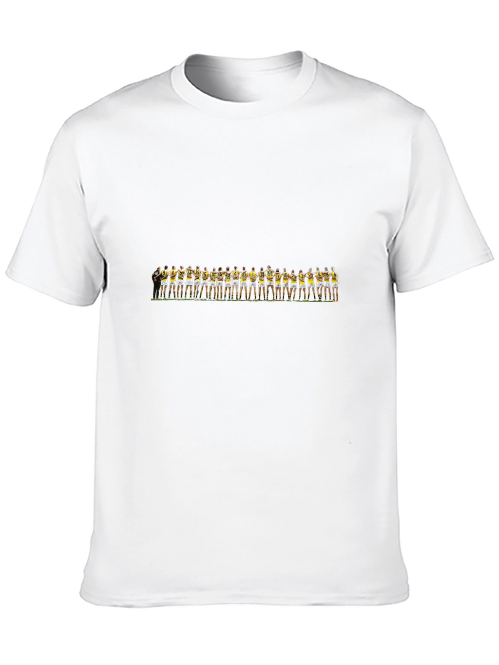 Team Photo Graphic Black T-Shirt
