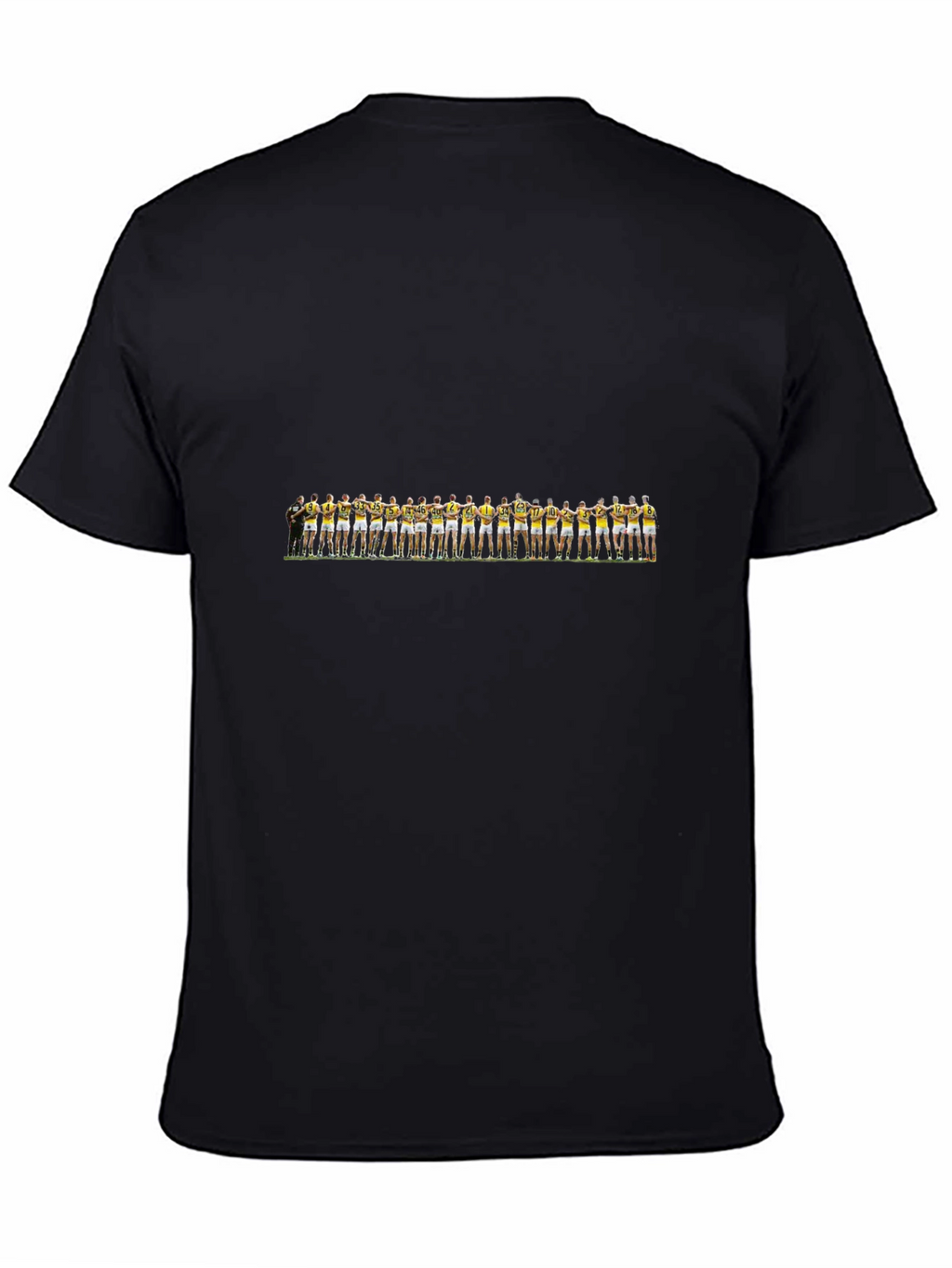Team Photo Graphic Black T-Shirt
