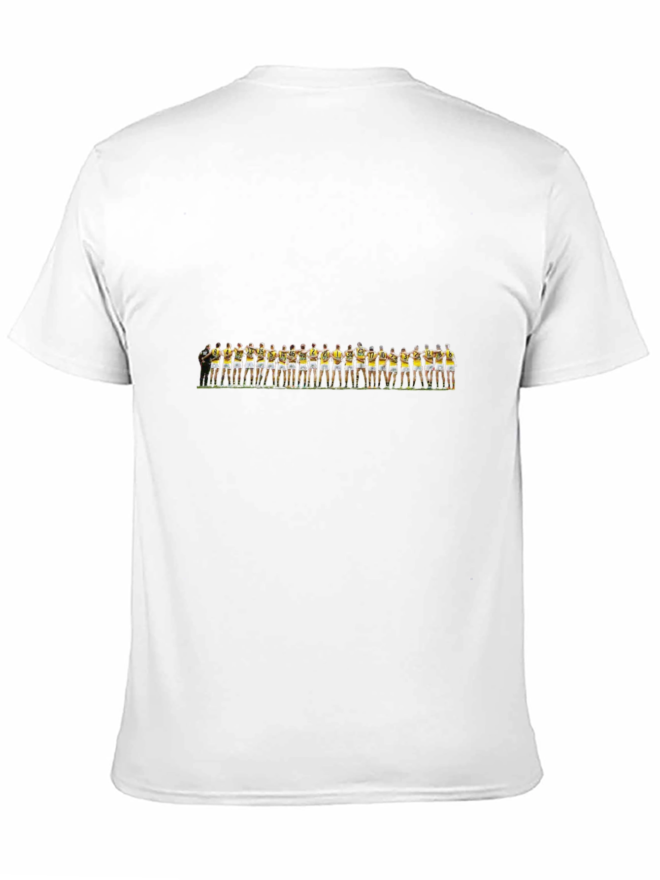Team Photo Graphic Black T-Shirt