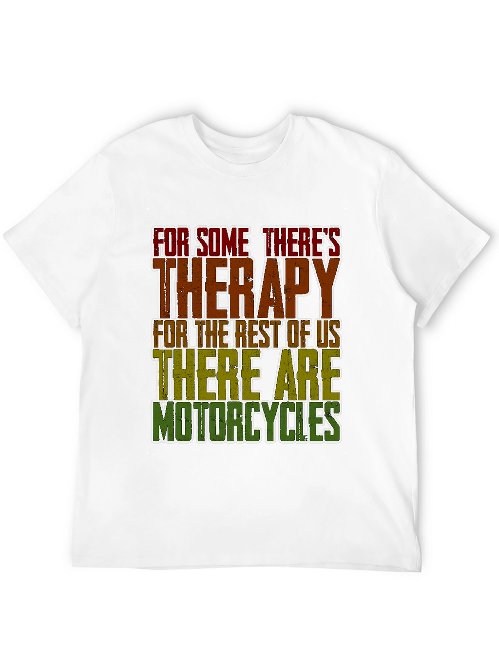 Therapy Motorcycles Graphic Tee - Black Casual T-Shirt