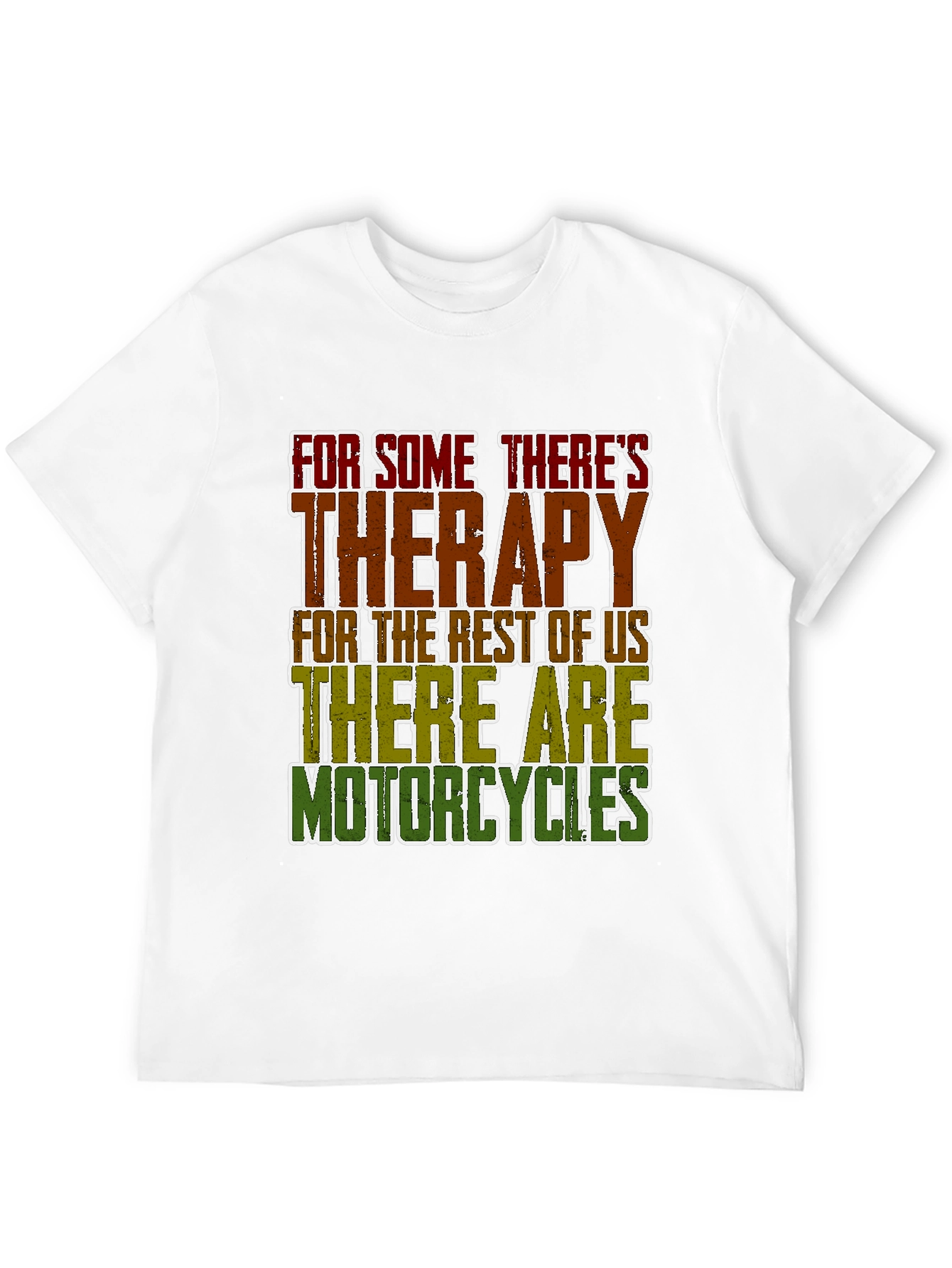 Therapy Motorcycles Graphic Tee - Black Casual T-Shirt