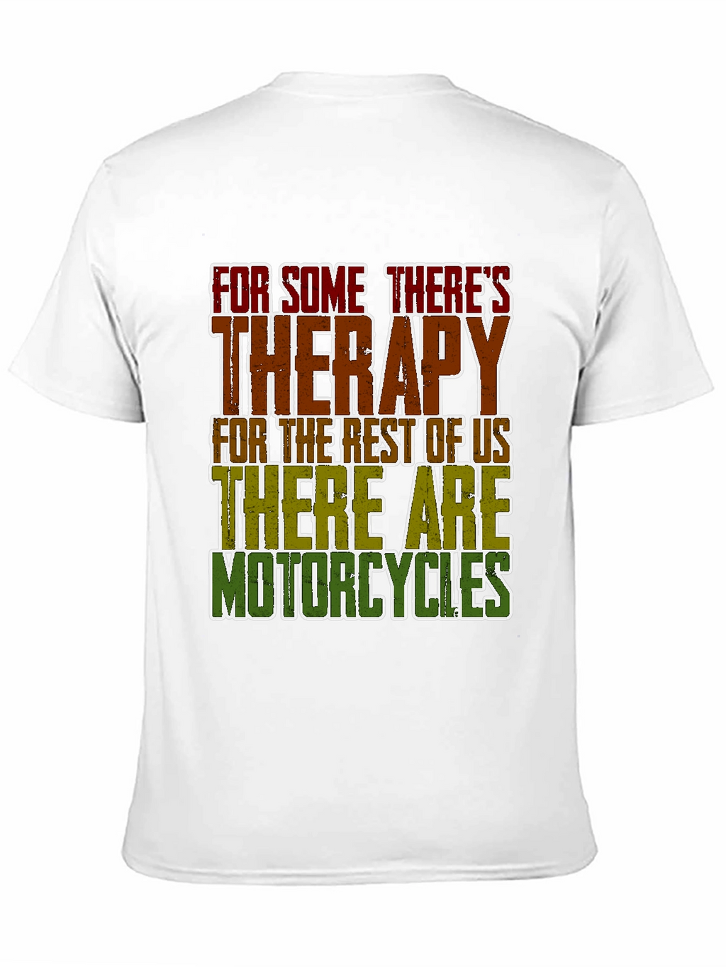 Therapy Motorcycles Graphic Tee - Black Casual T-Shirt