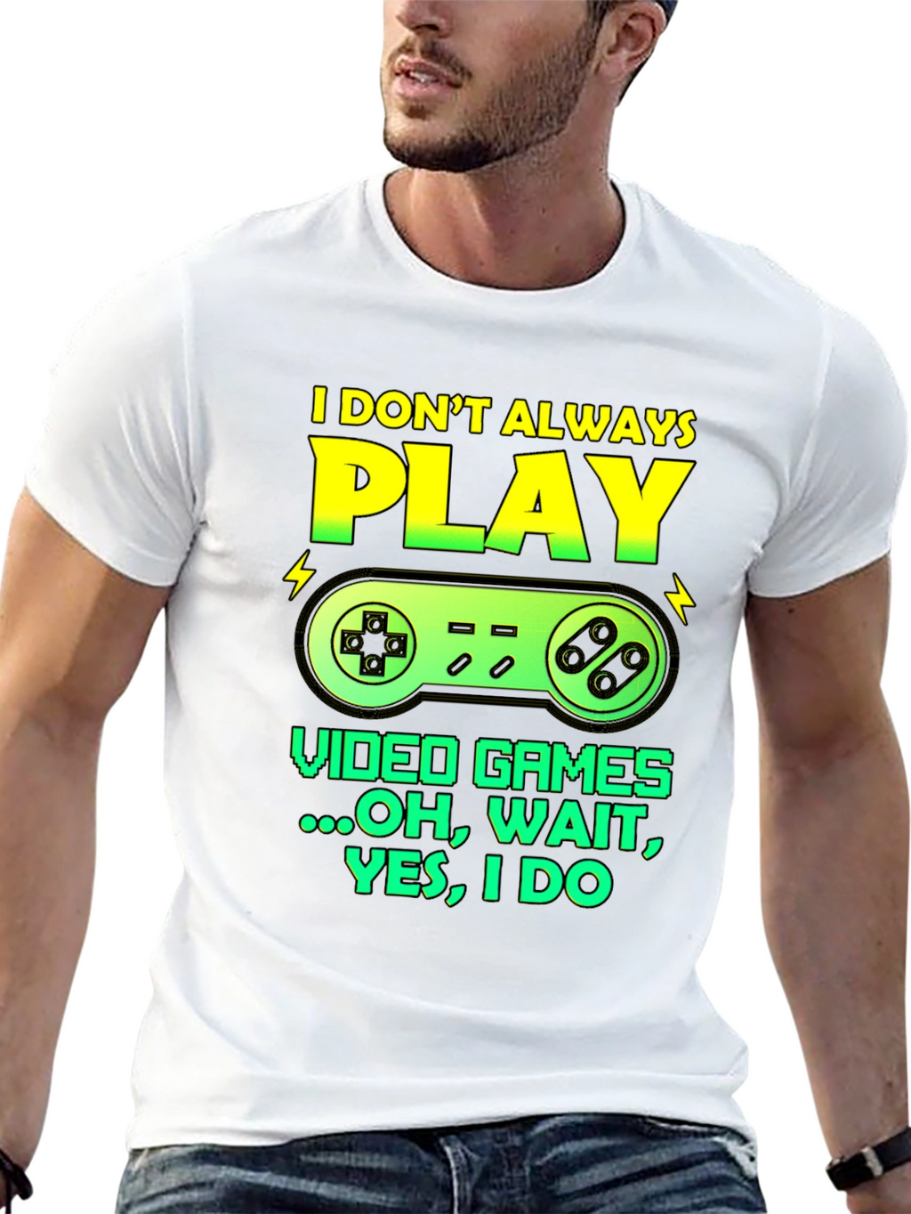 Gamer Graphic Tee - I Dont Always Play