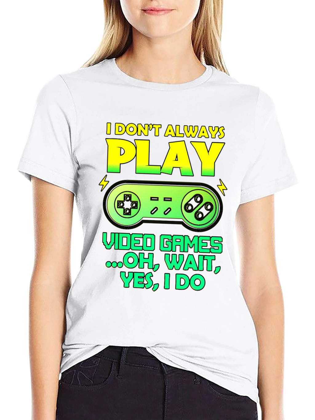 Gamer Graphic Tee - I Dont Always Play