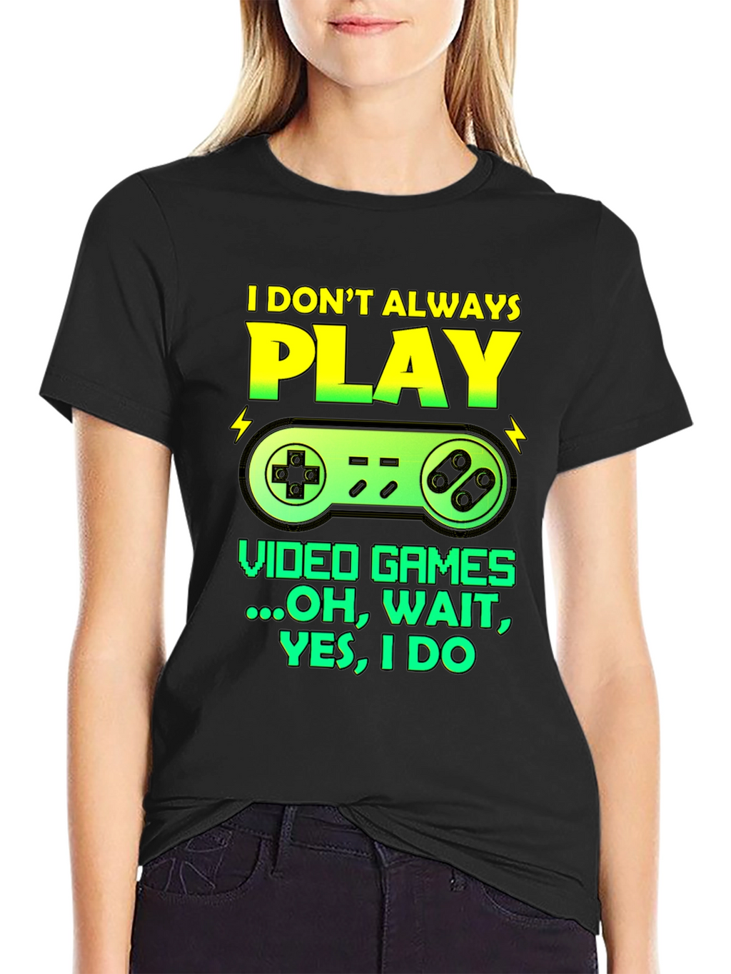 Gamer Graphic Tee - I Dont Always Play