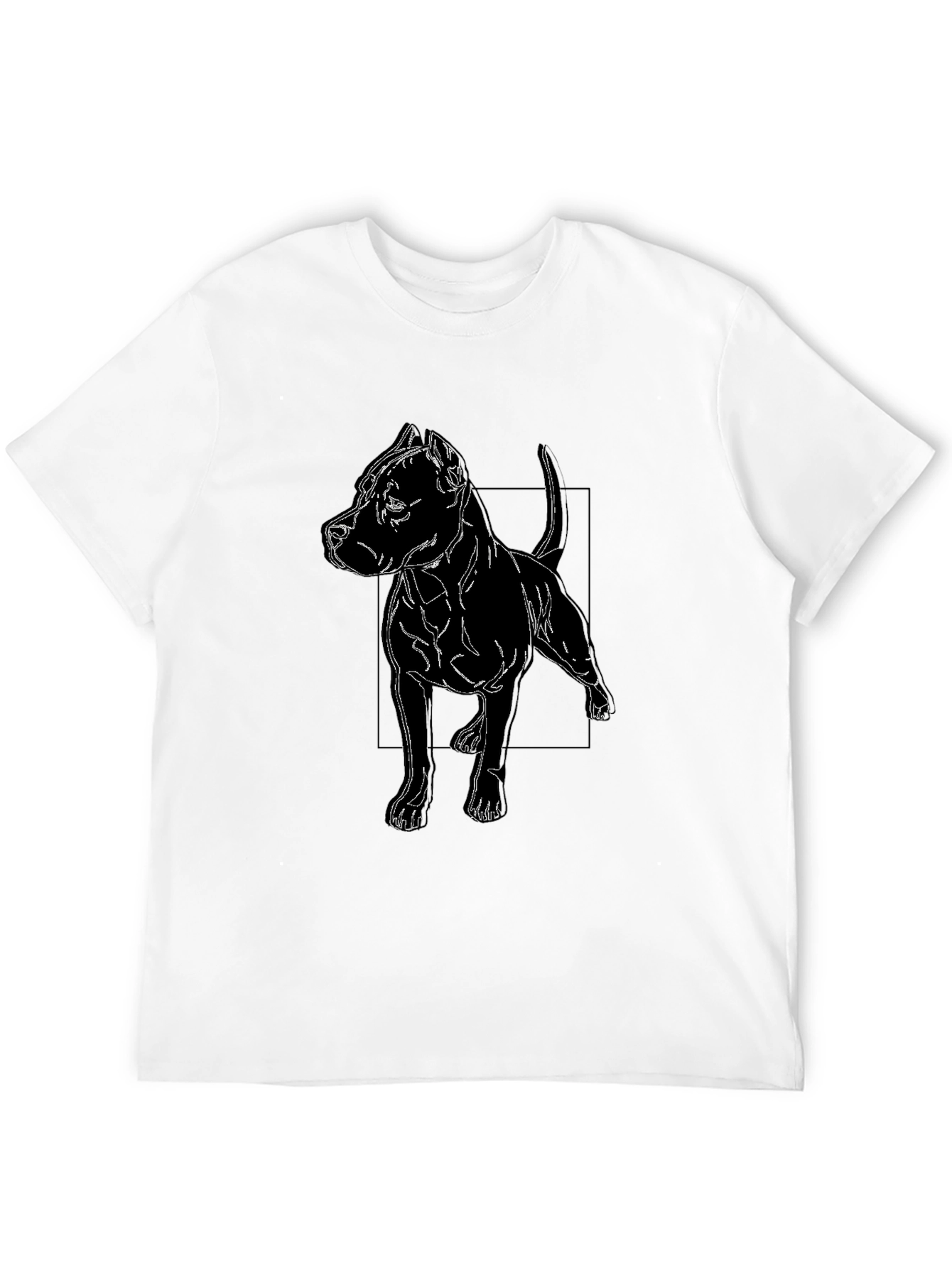 Pitbull Graphic Tee - Black Cotton Blend