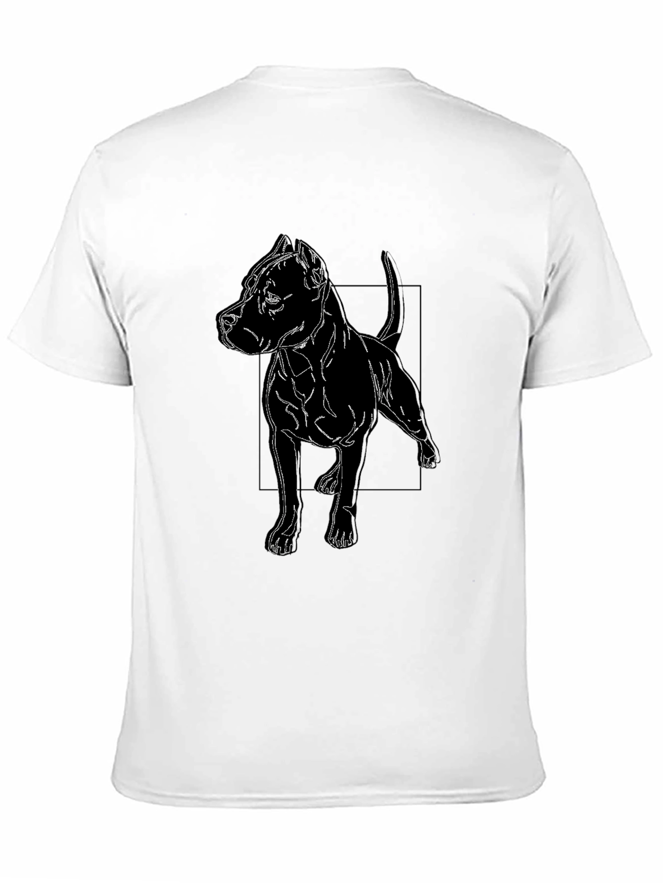 Pitbull Graphic Tee - Black Cotton Blend