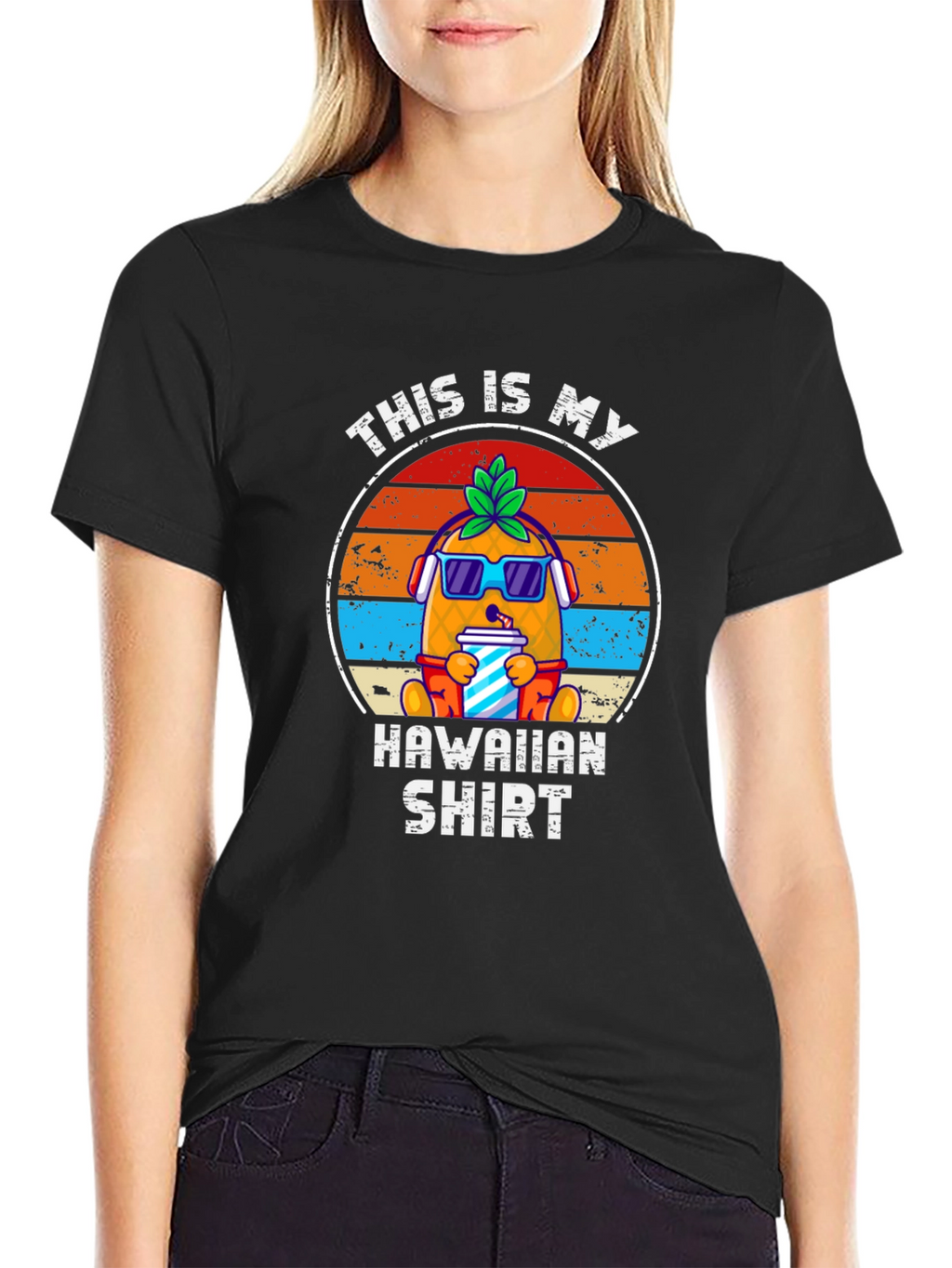 Cool Pineapple Hawaiian Shirt Tee